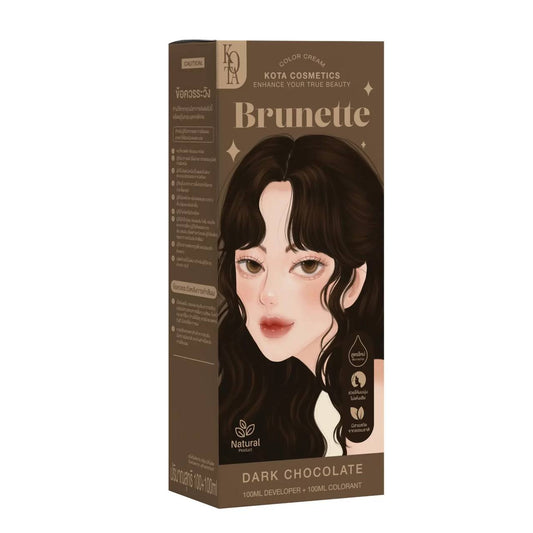 KOTA Cosmetics Brunette Dark Chocolate Color Cream 200ml (Made in Thailand)