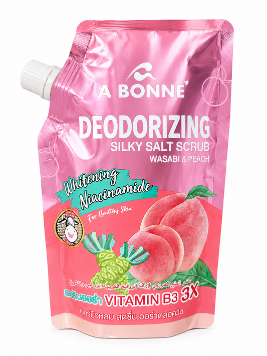 A Bonne Deodorizing Silky Salt Scrub 350g (Made in Thailand)