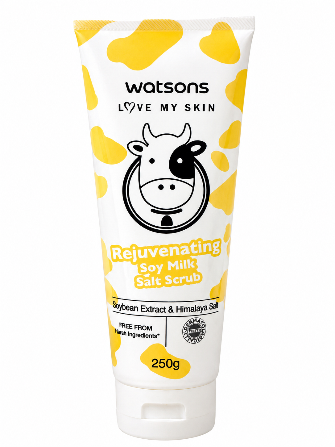Watsons Rejuvenating Soy Milk Salt Scrub 250g (Made in Thailand