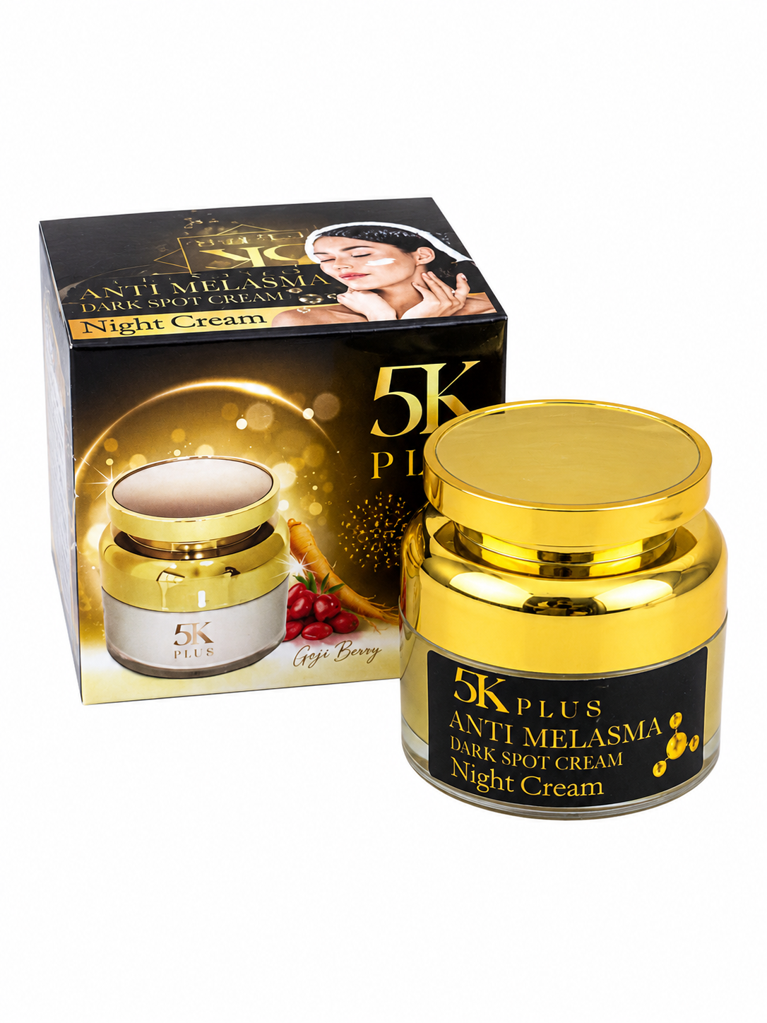 5K Plus Anti Melasma Dark Spot Cream Night Cream 20g (Made in Thailand