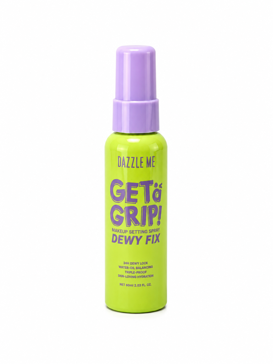 DAZZLE ME GET A GRIP Makeup Setting Spray – Dewy Fix 60ml (Made in Thailand)