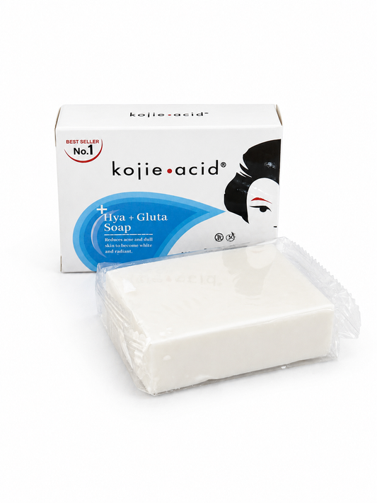 Kojie Acid Hya + Gluta Soap 80g (Made in Thailand