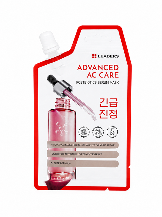 LEADERS Advanced AC Care Postbiotics Serum Mask 20ml (Made in Korea