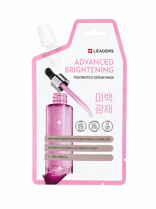LEADERS Advanced Brightening Postbiotics Serum Mask 20ml (Made in Korea)