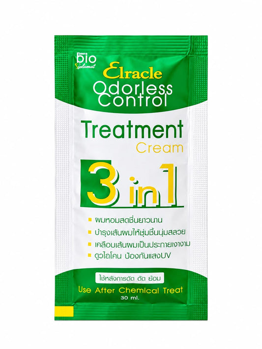 Green Bio Elracle Odorless Control Treatment Cream 3 in 1 30ml (Made in Thailand)